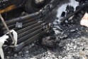 Wohnwagen abgebrannt Koeln Porz Langel Jakob Engelstr P18
